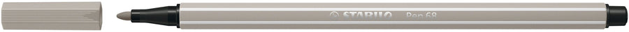 Viltstift STABILO Pen 68/93 M warm grijs