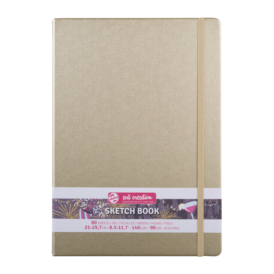 Schetsboek Talens Art Creation 210x300mm witgoud