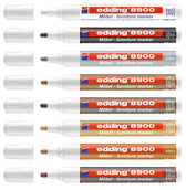 Viltstift edding 8900 meubel rond 1.5-2mm spierwit - afbeelding 2