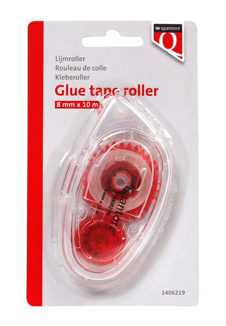 Lijmroller Quantore dubbelzijdig 8mmx10m
