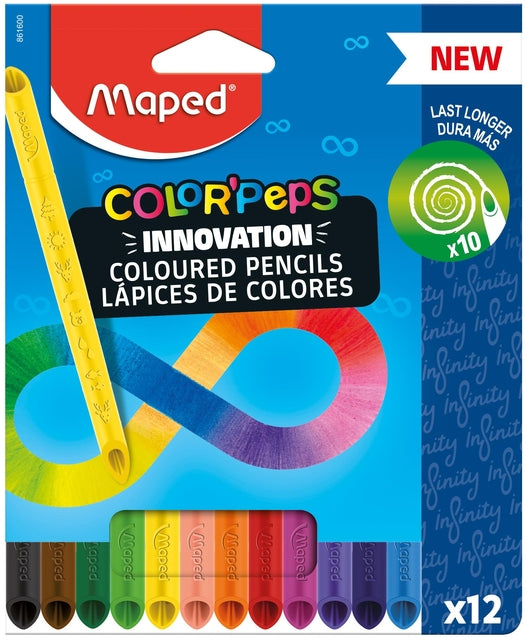 Kleurpotlood Maped ColorPeps Infinity 12 kleuren