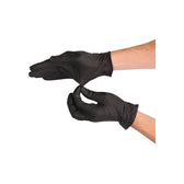 Handschoen CMT M soft nitril zwart - afbeelding 5