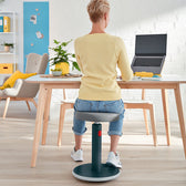 Actieve zit-sta kruk Leitz Ergo Cosy grijs - afbeelding 4