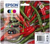 Inktcartridge Epson 503XL/503 T09R94 zw+ 3 kleuren
