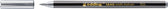 Brushpen edding 1340 metallic zilver