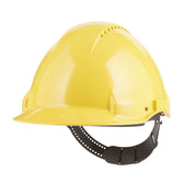 Veiligheidshelm 3M 53-62cm pinverstelling geel - afbeelding 5