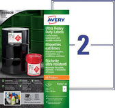 Etiket Avery B3655-50 148x210 PE wit 100st - afbeelding 4