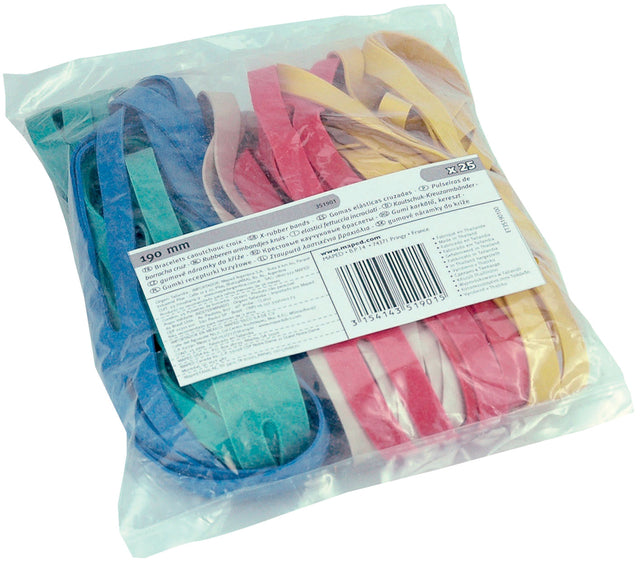 X-elastiek Maped 190mm ass kleuren