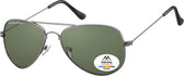 Zonnebril Montana groen G15 polar glas staalk