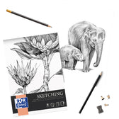 Tekenblok Oxford Sketching A4 50 vel - afbeelding 8