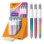 Balpen Bic 4kleuren gradient M assorti