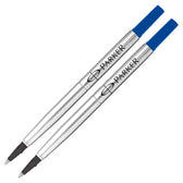 Rollerpenvulling Parker Quink M blister 2st blauw - afbeelding 2