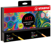 Fineliner STABILO point 88 en Pen 68 Arty creative