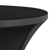 Tafelrok BRASQ voor statafel 80cm zwart - afbeelding 2