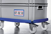 Documenthoes Durable zelfklevend 150x67mm blauw - afbeelding 2