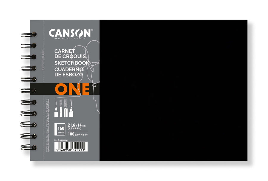 Schetsboek Canson Art Book One 100gr 216x140mm wit
