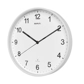 Wandklok MAUL Sprint RC Ø30x5cm kunststof wit/wit - afbeelding 4