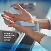 Handdoekrol Scott Slimroll 1laags 190m blauw - afbeelding 10