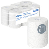 Handdoekrol Kleenex Ultra Slimroll 2laags 100m wit