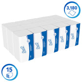 Handdoek Scott Control 1laags 215x315mm wit - afbeelding 8