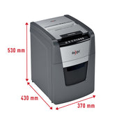 Papiervernietiger Rexel Optimum Auto 90X 4x28mm - afbeelding 6