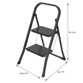 Huishoudtrap BRASQ 2 treden SL200 zwart - afbeelding 4