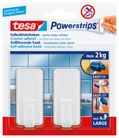 Haken tesa Powerstrips LARGE Classic zelfkl wit
