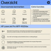 Multifunctional Laser HP laserjet 4102fdw - afbeelding 10