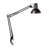 Bureaulamp MAUL Study tafelklem excl.lamp E27 zw