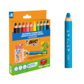 Kleurpotlood BicKids Multi Surface 10st ass - afbeelding 5