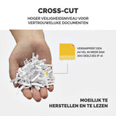 Papiervernietiger Fellowes LX50 4x37mm zwart - afbeelding 7