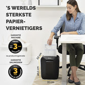 Papiervernietiger Fellowes LX50 4x37mm zwart - afbeelding 9