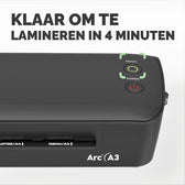 Lamineermachine Fellowes Arc A3 - afbeelding 6