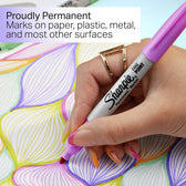 Viltstift Sharpie Glampop F 24st assorti - afbeelding 5