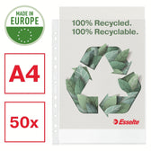 Showtas Esselte recycle A4 100µ 50 stuks - afbeelding 8