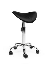 Zadelkruk Office medium harde wielen zw - afbeelding 5