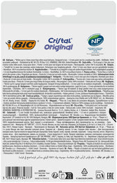 Balpen Bic Cristal M 10st assorti - afbeelding 8