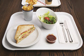Dienblad Olympia Kristallon 45x35 cm PP wit - afbeelding 2