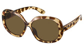 Zonnebril Montana bruin polar glas glans demi - afbeelding 4