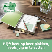 Memoblok 3M Post-it 654 RSSCOL 76x76mm ass. kl 3+1 - afbeelding 5