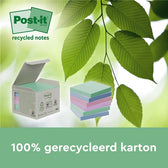 Memoblok 3M Post-it 654 RSSCOL 76x76mm ass. kl 3+1 - afbeelding 6