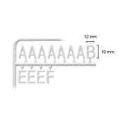 Letterbord Zwart 40 x 60 cm met Zwarte Lijst - afbeelding 9