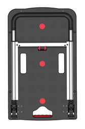 Transportkar Pavo inklapbaar 137kg zwart - afbeelding 3