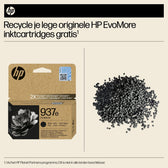 Inktcartridge HP 4S6W9NE 937E Evomore zwart - afbeelding 8