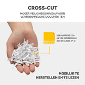 Papiervernietiger Fellowes 15C 4x40mm wit - afbeelding 8