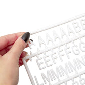 Letterbord Zwart 40 x 60 cm - afbeelding 7