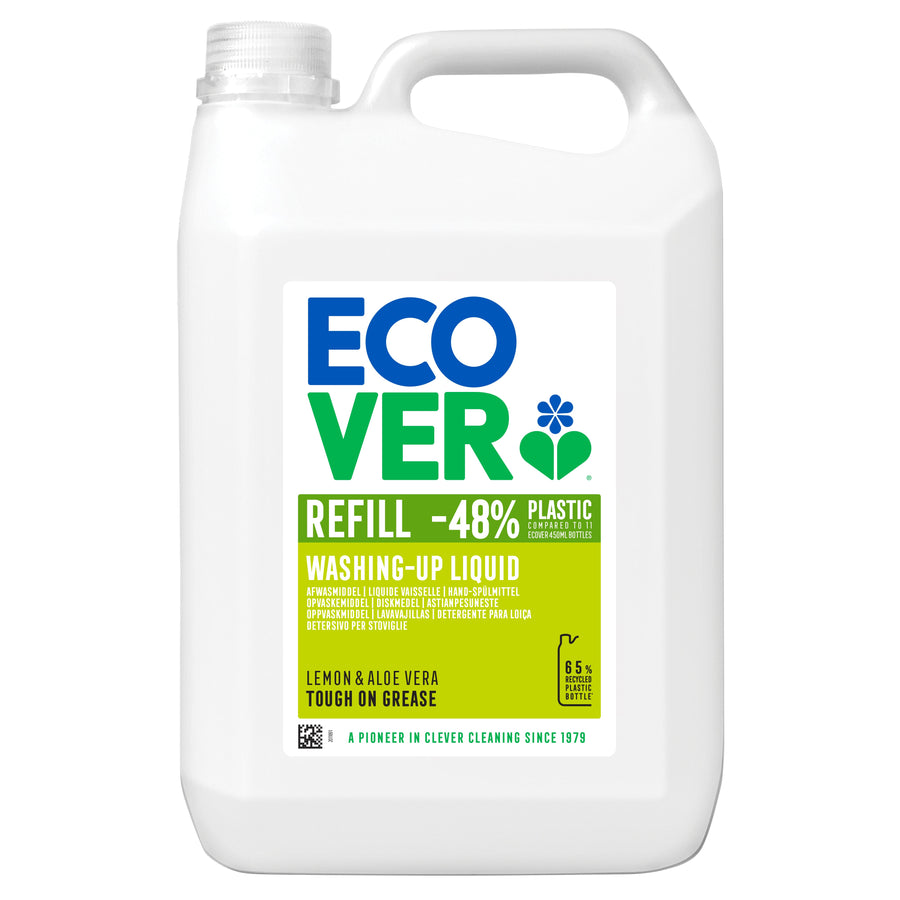Afwasmiddel Ecover citroen aloe vera 5L