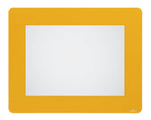Vloersticker Durable kader voor A4 verwijderb geel