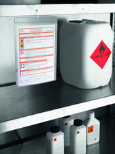 Documenthoes Durable A4 met ophangoog transparant - afbeelding 3