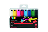 Paintmarker Uni POSCA PC7M B 8st assorti
